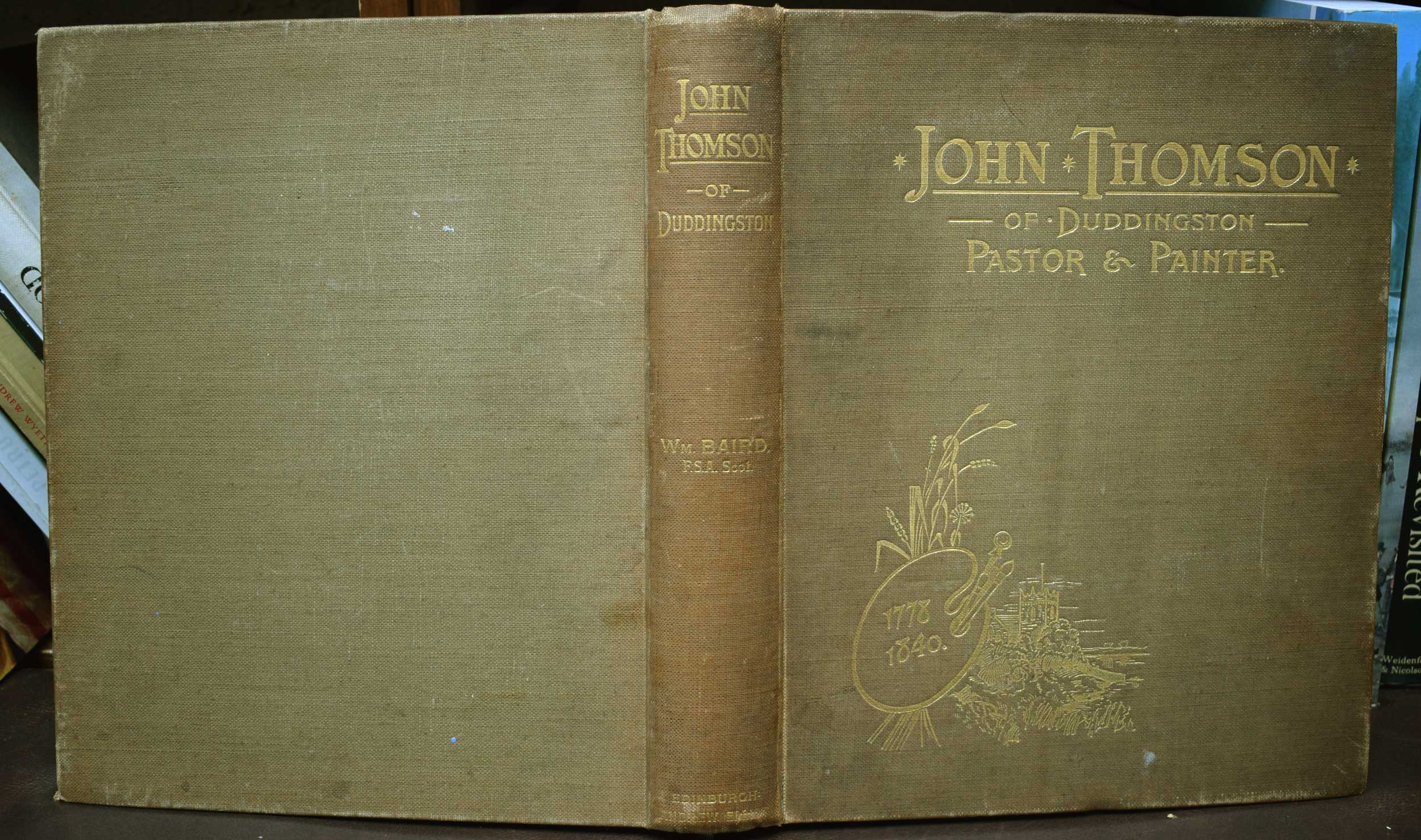 John Thomson of Duddingston: Pastor and Painter. A Memoir with a Catalogue of His Paintings and a Critical Review of his Works.