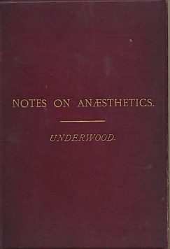 Notes on Anaesthetics in Dental Surgery