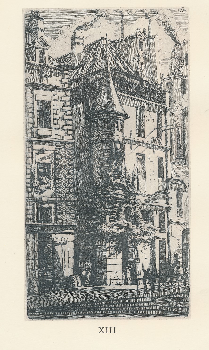 Charles Meryon and His Eaux-Fortes Sur Paris