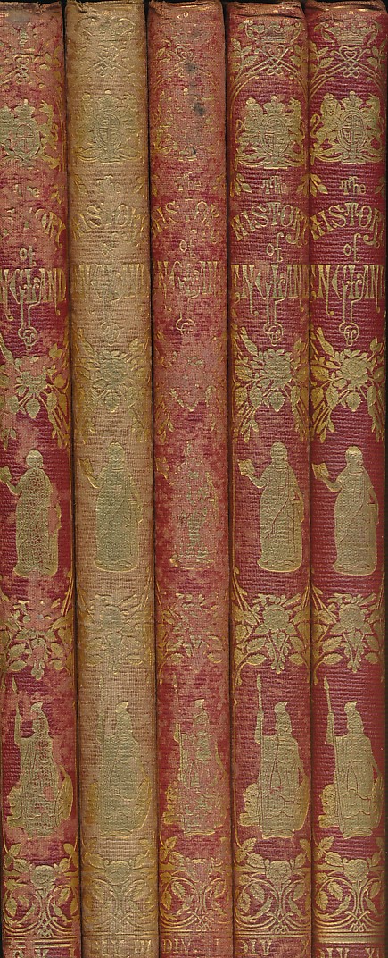 The History of England. 16 volume set. 1872.