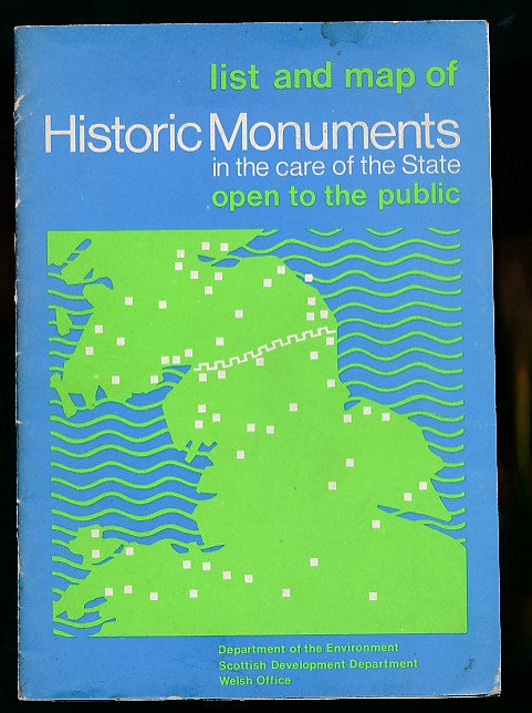 List and Map of Historic Monuments in the Care of the State Open to the Public,