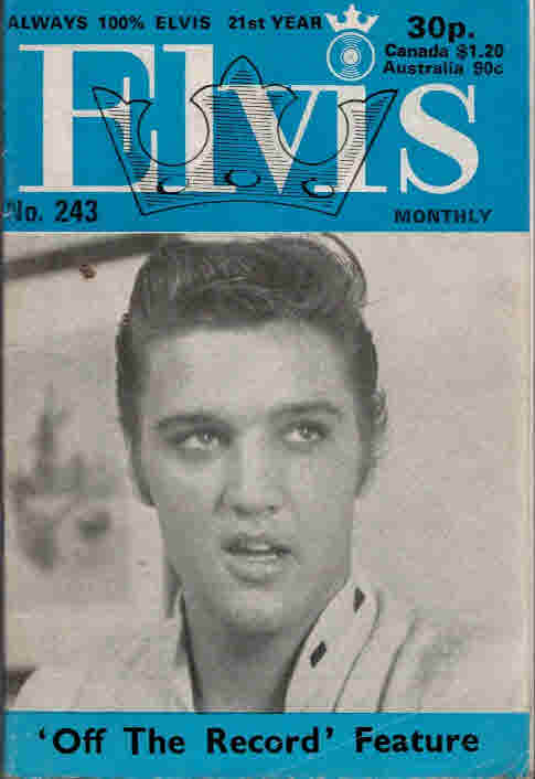 Elvis Monthly, April 1980. No 243