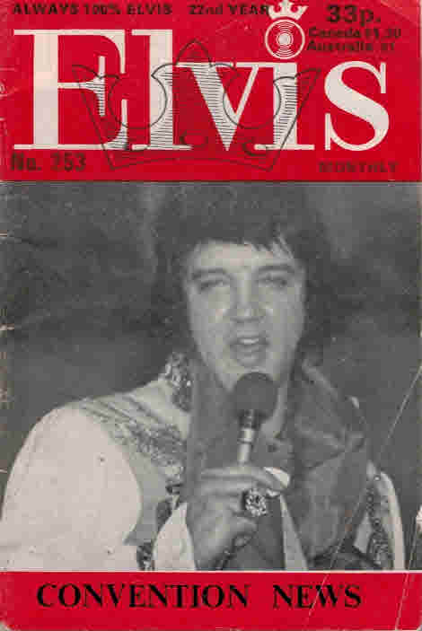 Elvis Monthly, February 1981. No 253