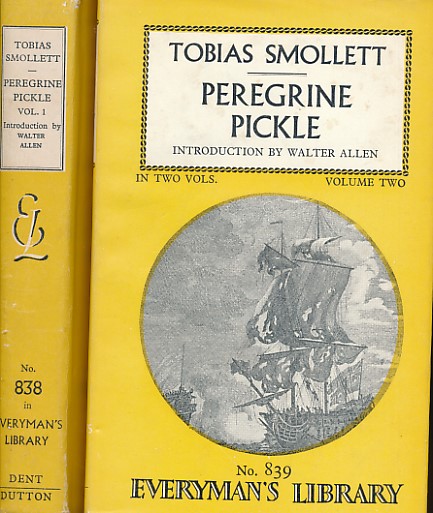 Peregrine Pickle. 2 Volumes, Everyman's Library No. 838 & 839.