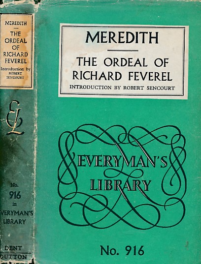 The Ordeal of Richard Feverel Everyman's Library No. 916.