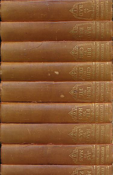 Everyman's Encyclopdia. [Encyclopaedia; Encyclopedia] Volumes 1 - 12 Complete. 1931.