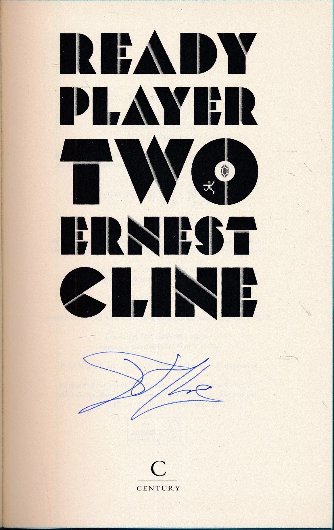 Ready Player Two. Signed copy.