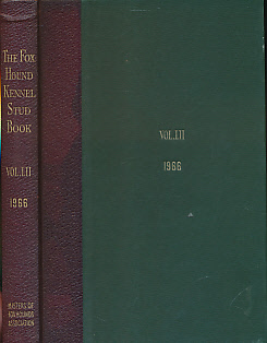 The Foxhound Kennel Stud Book. Volume LII. 1966.