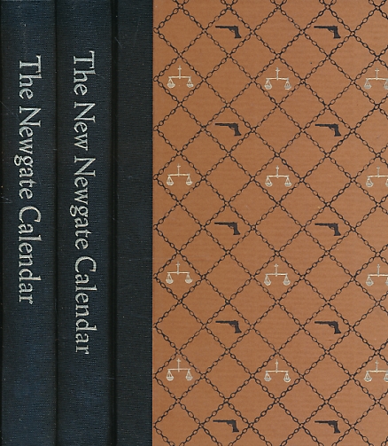 The Newgate Calendar and the New Newgate Calendar. 2 volume set.