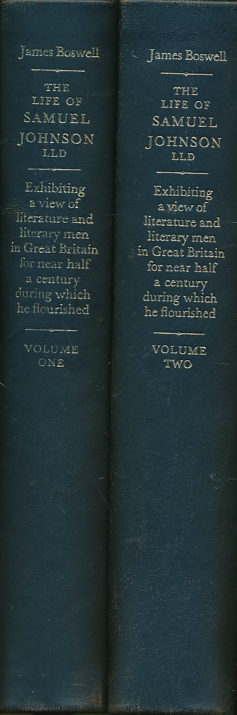The Life of Samuel Johnson. 2 volume set.