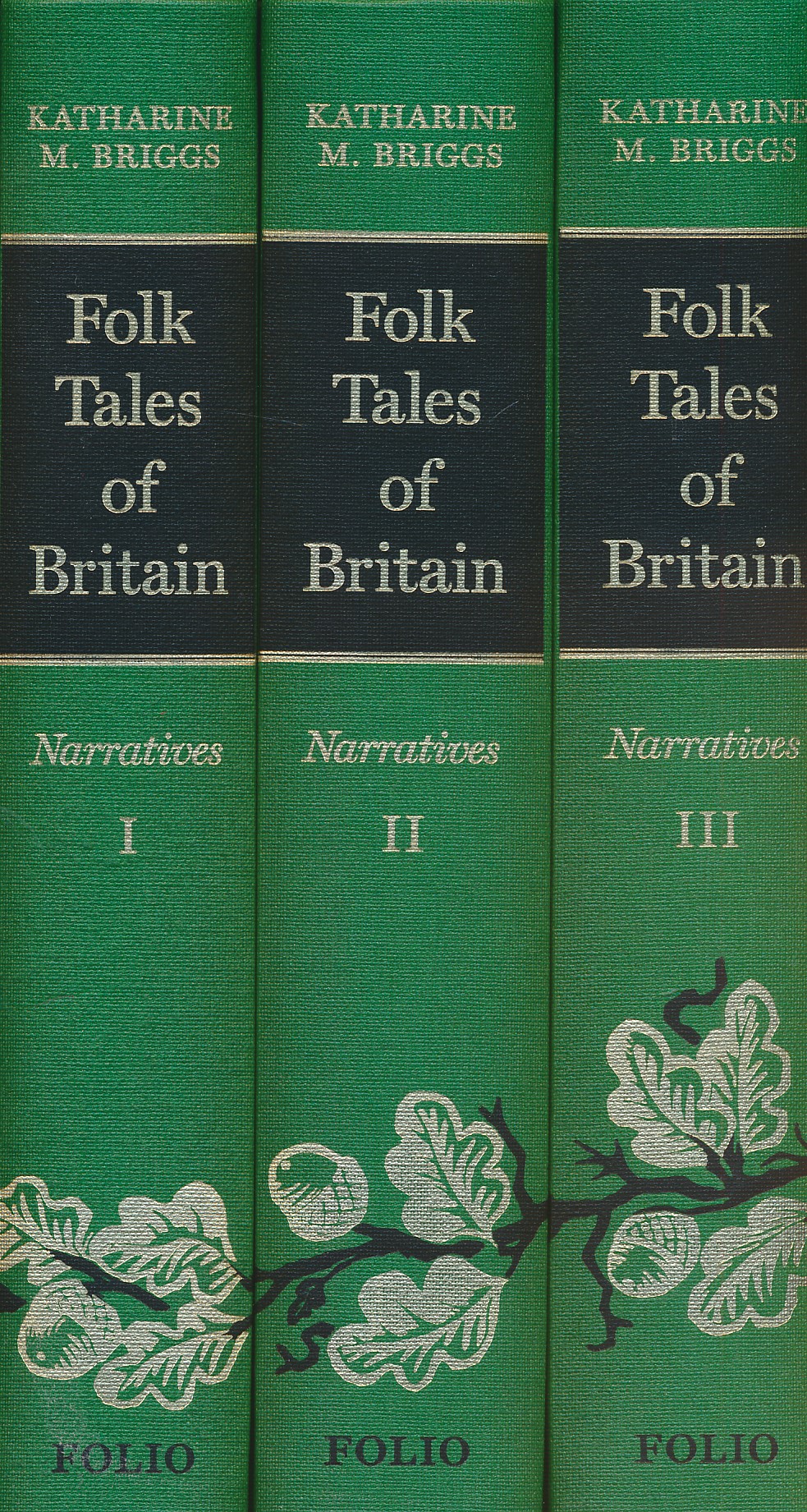 Folk Tales of Britain. Narratives. 3 volume set.
