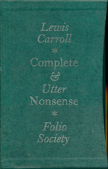CARROLL, LEWIS; GARNER, ALAN [INTRO.] - Complete and Utter Nonsense. 2 Volume Set