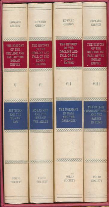 The History of the Decline and Fall of the Roman Empire. 8 volume set in two slipcases. 1997.
