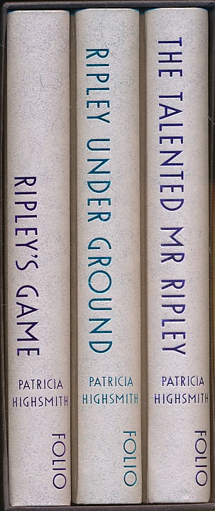 Ripley's Game + Ripley Under Ground + The Talented Mr Ripley. 3 Volume Set.