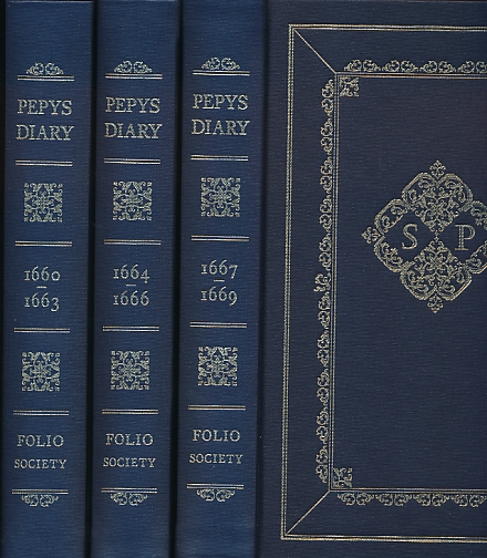 Pepys' Diary. 3 volume set. 1998.