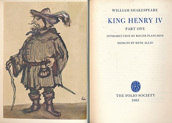 King Henry IV. Part One.