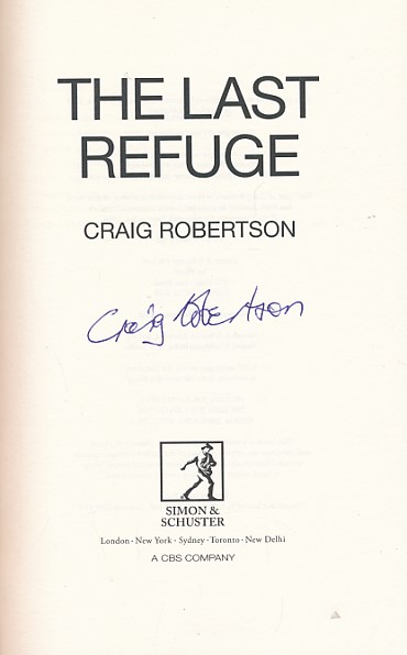 The Last Refuge. Signed copy.