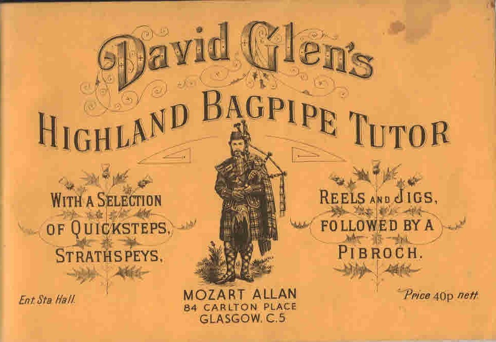 David Glen's Highland Bagpipe Tutor