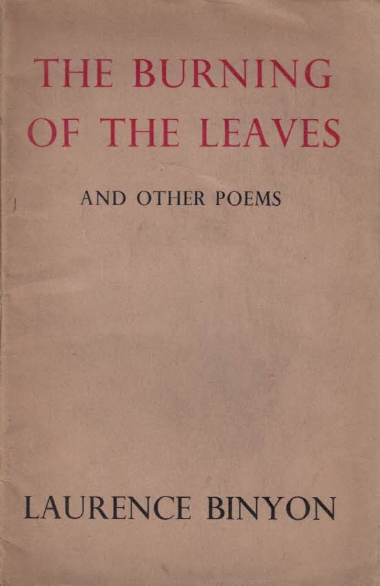 The Burning of the Leaves and Other Poems