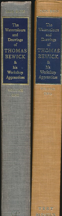The Watercolours and Drawings of Thomas Bewick and his Workshop Apprentices. Volume 1 only. 1989.
