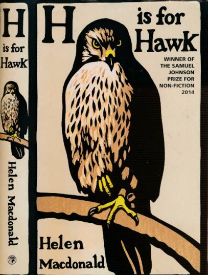 H is for Hawk. Signed copy.
