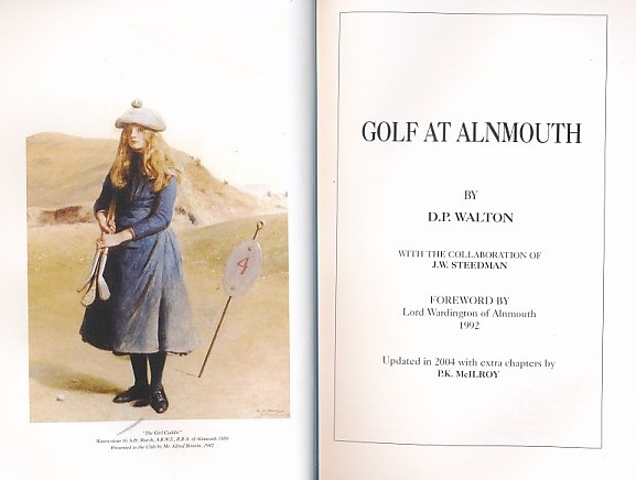Golf at Alnmouth. Signed Copy.