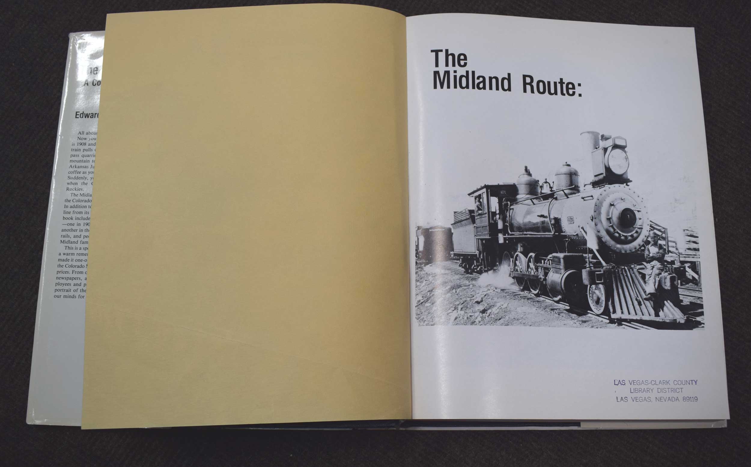 The Midland Route. Colorado Midland Railway.