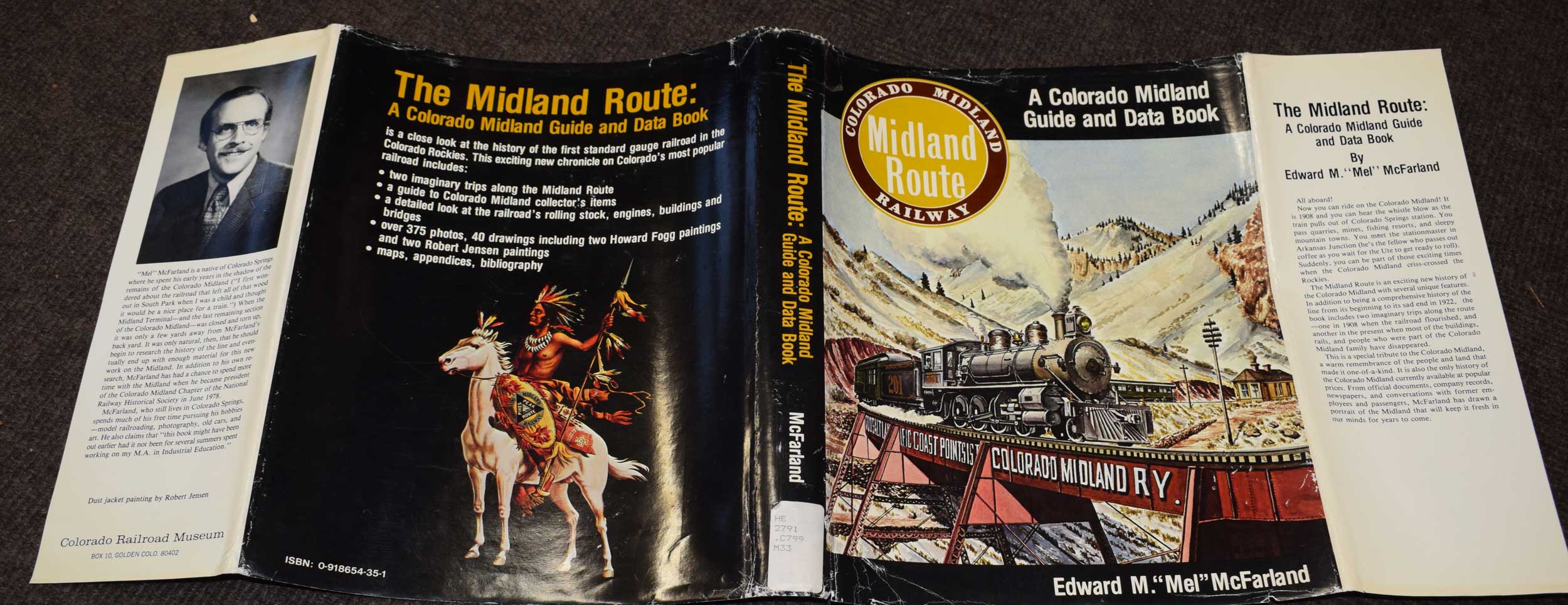 The Midland Route. Colorado Midland Railway.