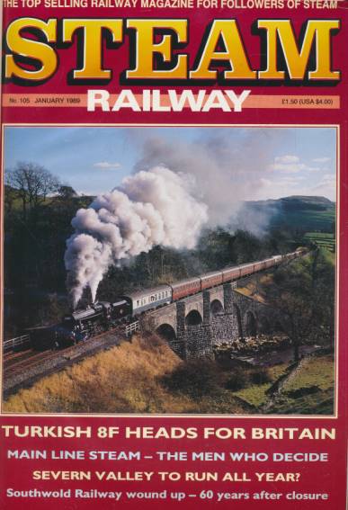 Steam Railway 1989. Signed limited edition.