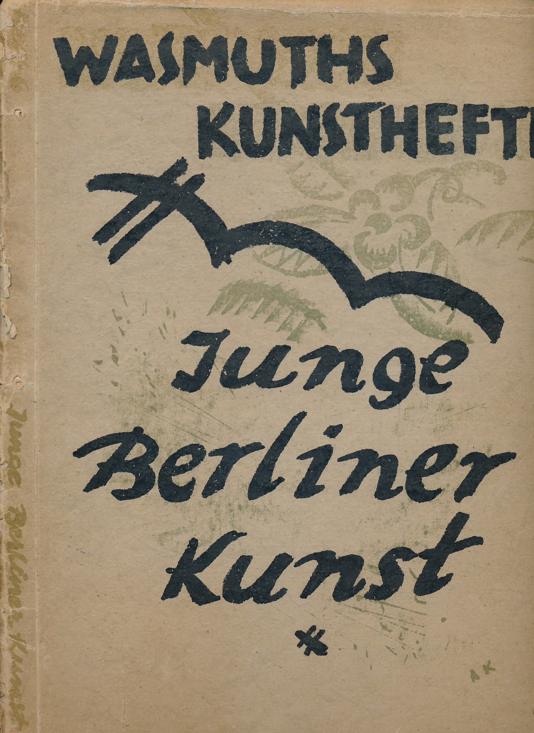 Wasmuths Kunsthefte. Junge Berliner Kunst. Heft 6.