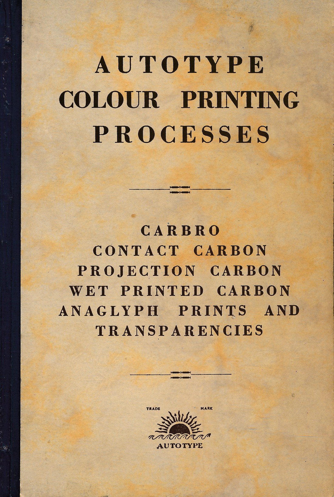 Autotype Colour Printing Processes