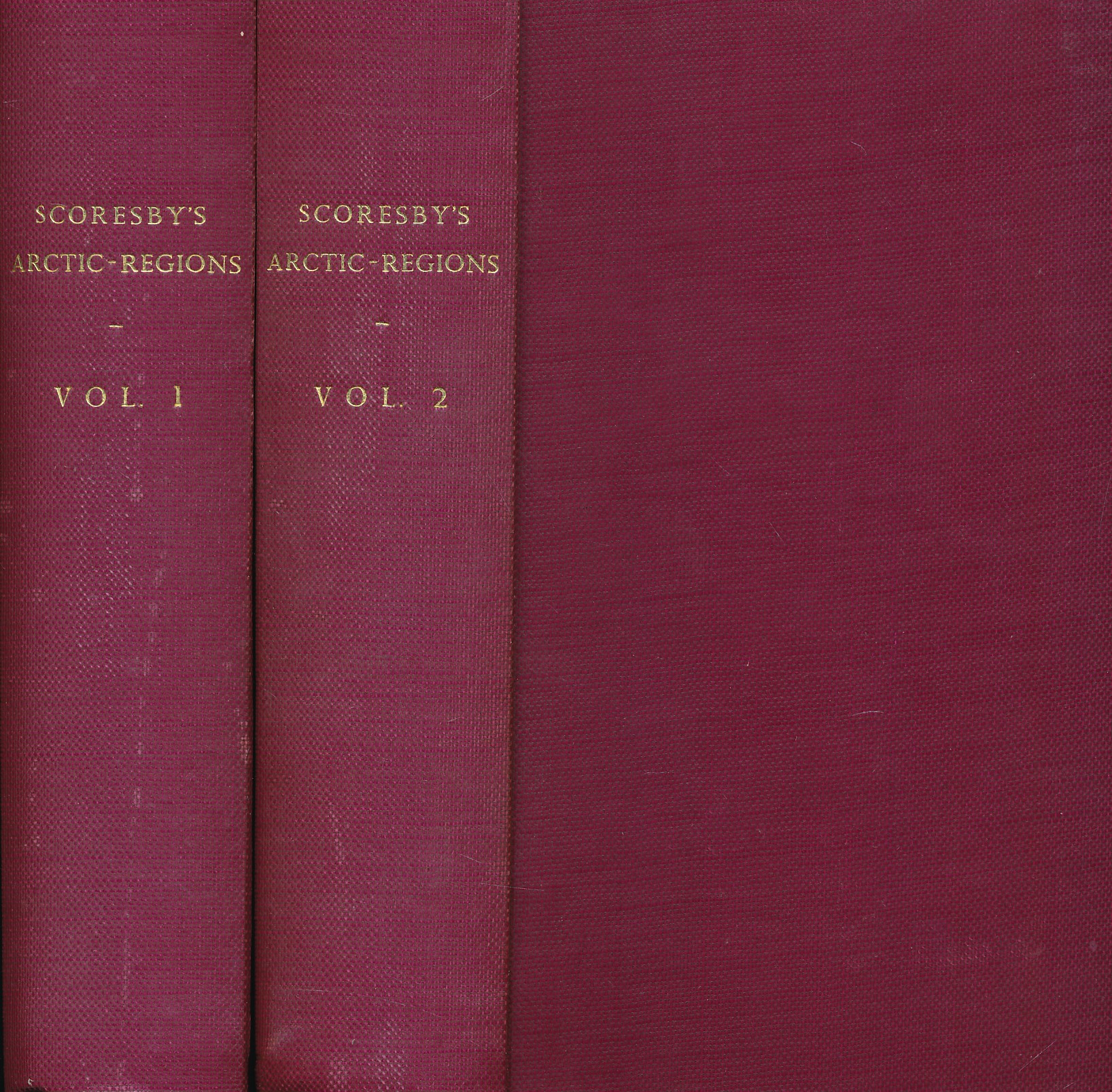 An Account of the Arctic Regions, with a History and Description of the Northern Whale-Fishery. 2 volume set.