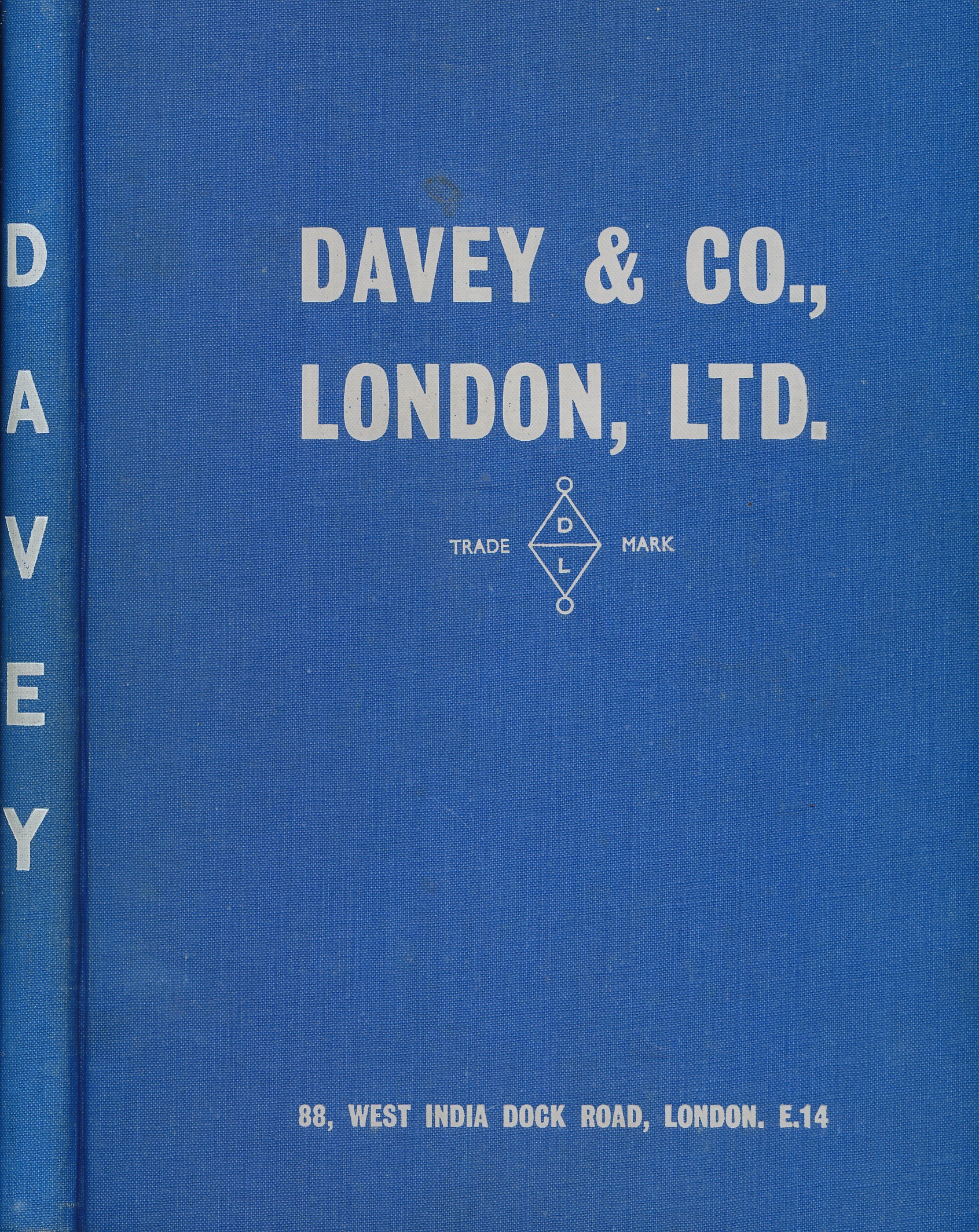 Davey & Co., London Ltd. Catalogue No 10/61