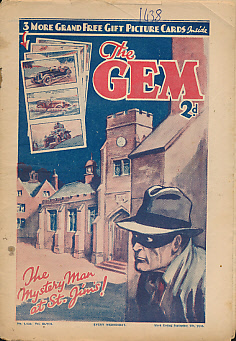 The Gem Library No 1438. The Mystery Man at St Jim's. Week Ending September 7th, 1935.
