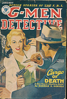 G-Men Detective. Vol IV, No 2. January 1951. British Edition.