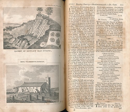 URBAN, SYLVANUS [NICHOLS, JOHN] [ED.] - The Gentleman's Magazine: And Historical Chronicle. Volume LXXXII (82). January to December 1812. 2 Volume Set