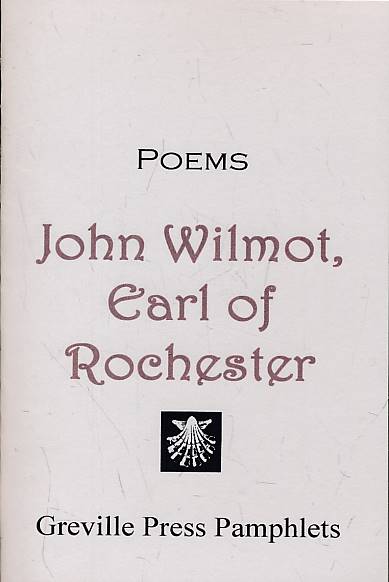 WILMOT, JOHN; WILLIAMS, HUGO [SELECTED.] - Poems