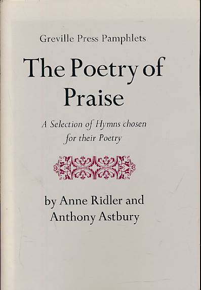 The Poetry of Praise. Signed copy.