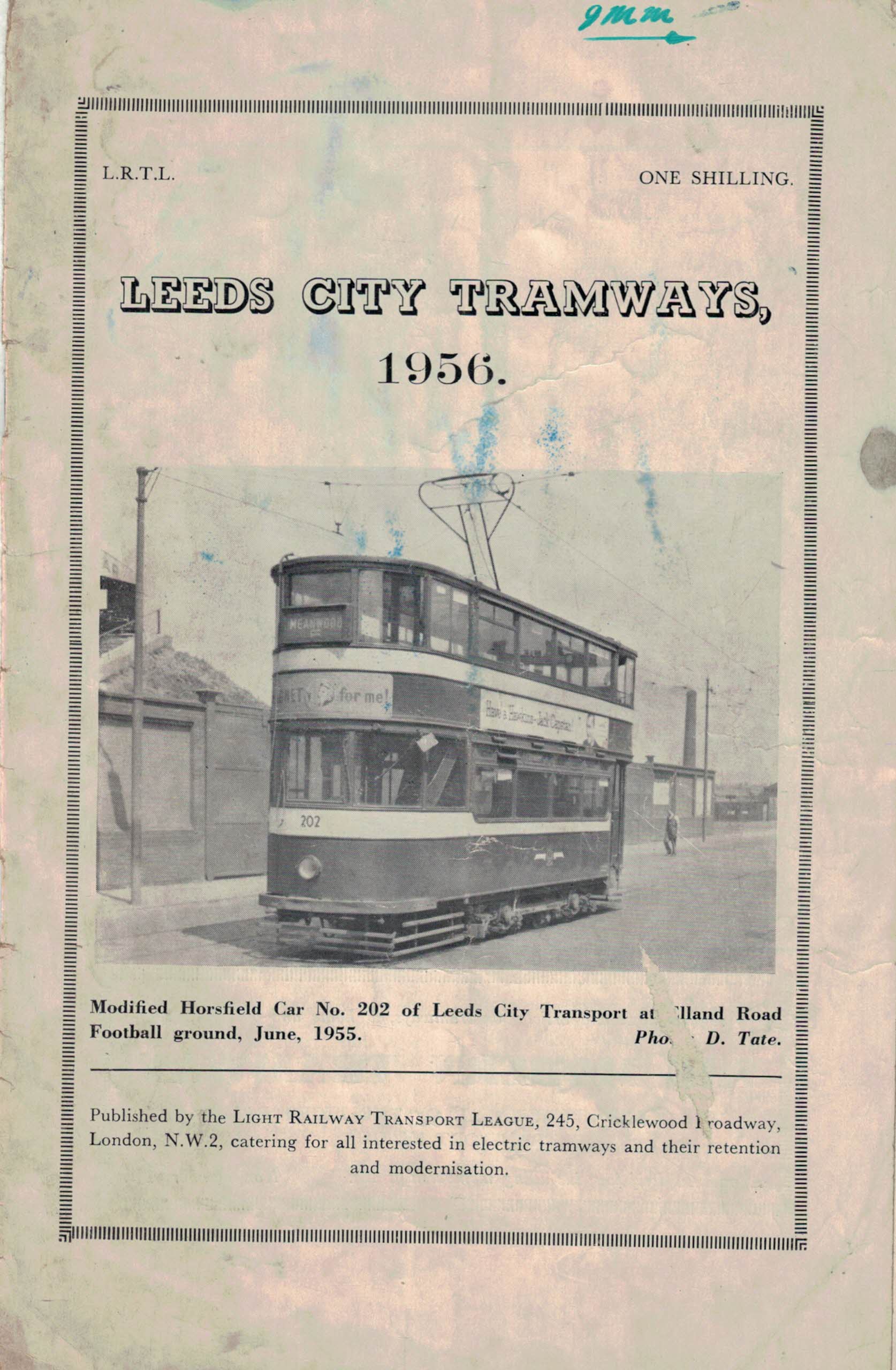 Leeds City Tramways 1956