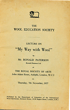 My Way With Wool. The Wool Education Society.