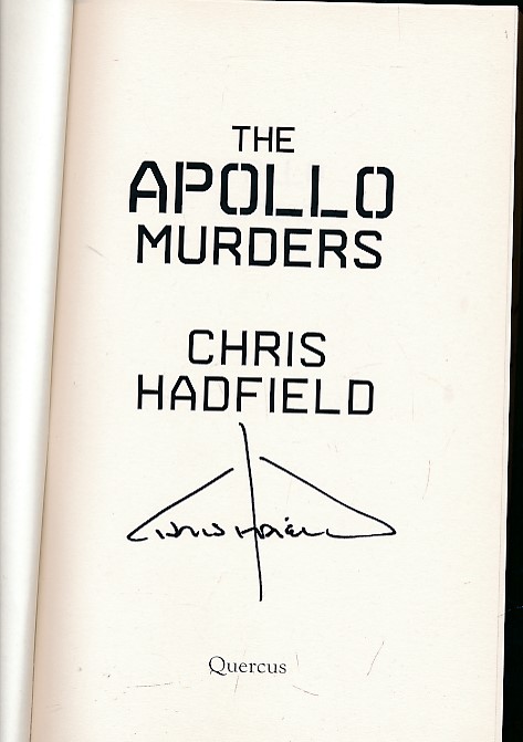 The Apollo Murders. Signed Copy
