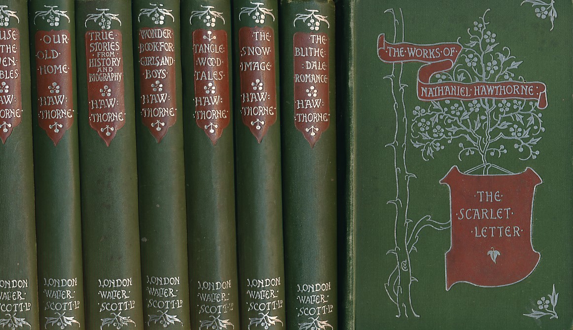 The Complete works of Nathaniel Hawthorne - Walter Scott Edition. 12 volume set