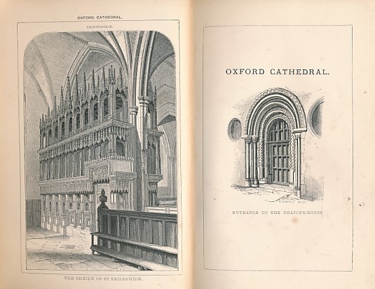 Oxford. Peterborough. Norwich. Ely. Lincoln. Handbook to the Cathedrals of England. Eastern Division.