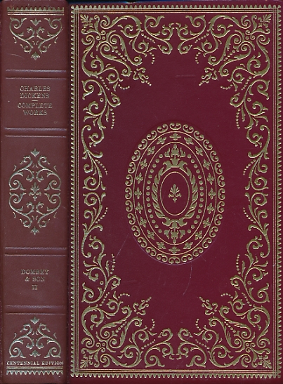 Dombey & Son, Part 2: Heron Centennial Edition. Maroon cover.
