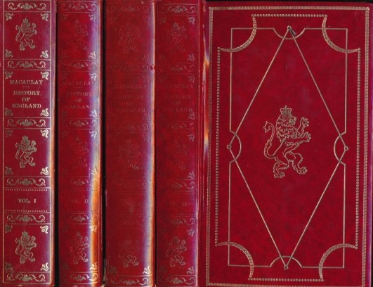 The History of England from the Accession of James the Second. 4 volume set.