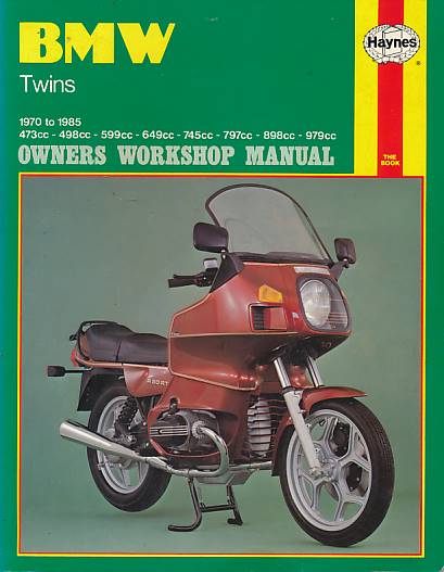 BMW Twins. 1970 to 1985. Haynes Manual No 249.