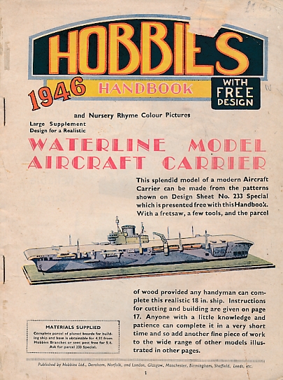 Hobbies Handbook 1946