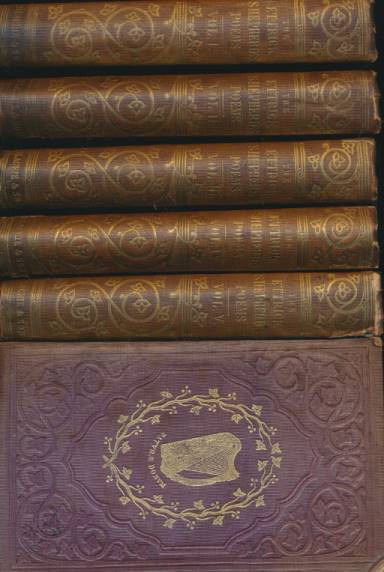 HOGG, JAMES [THE ETTRICK SHEPHERD] - The Poetical Works of the Ettrick Shepherd. With an Autobiography. 5 Volume Set