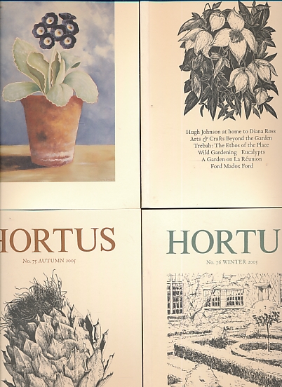Hortus. A Gardening Journal. Spring, Summer, Autumn, Winter, 2005. Complete 4 volume set.
