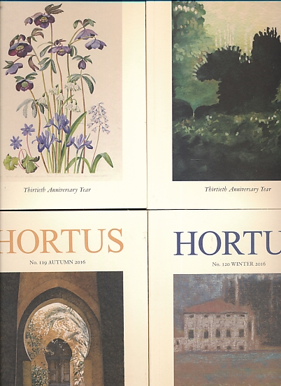 Hortus. A Gardening Journal. Spring, Summer, Autumn, Winter, 2016. Complete 4 volume set.
